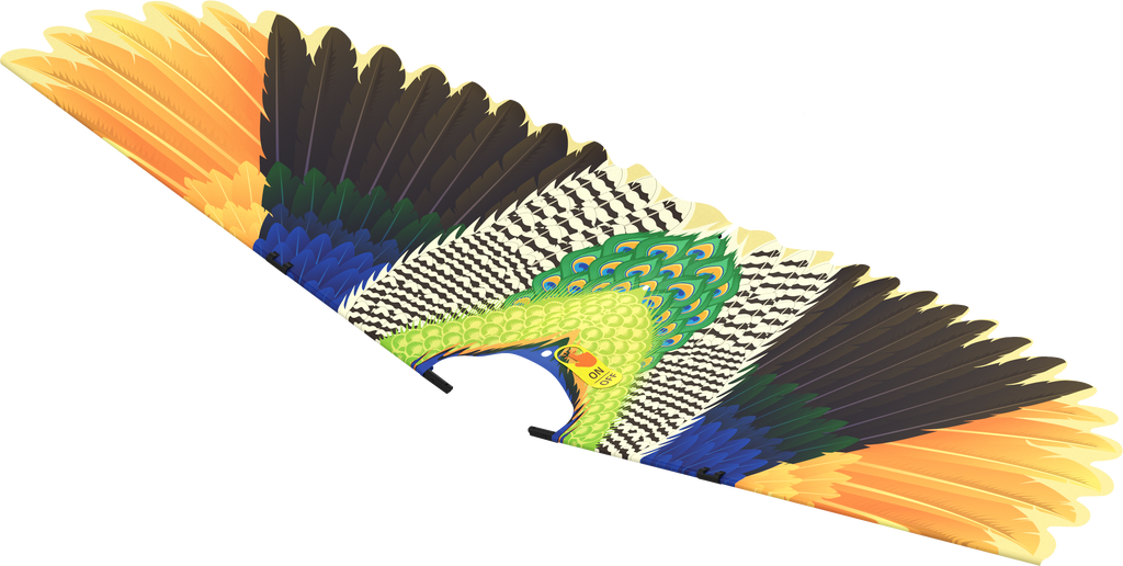 Go Go Bird Peafowl Wings - Go Go Bird